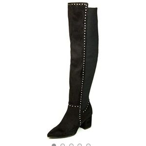 Studded Knee highboots